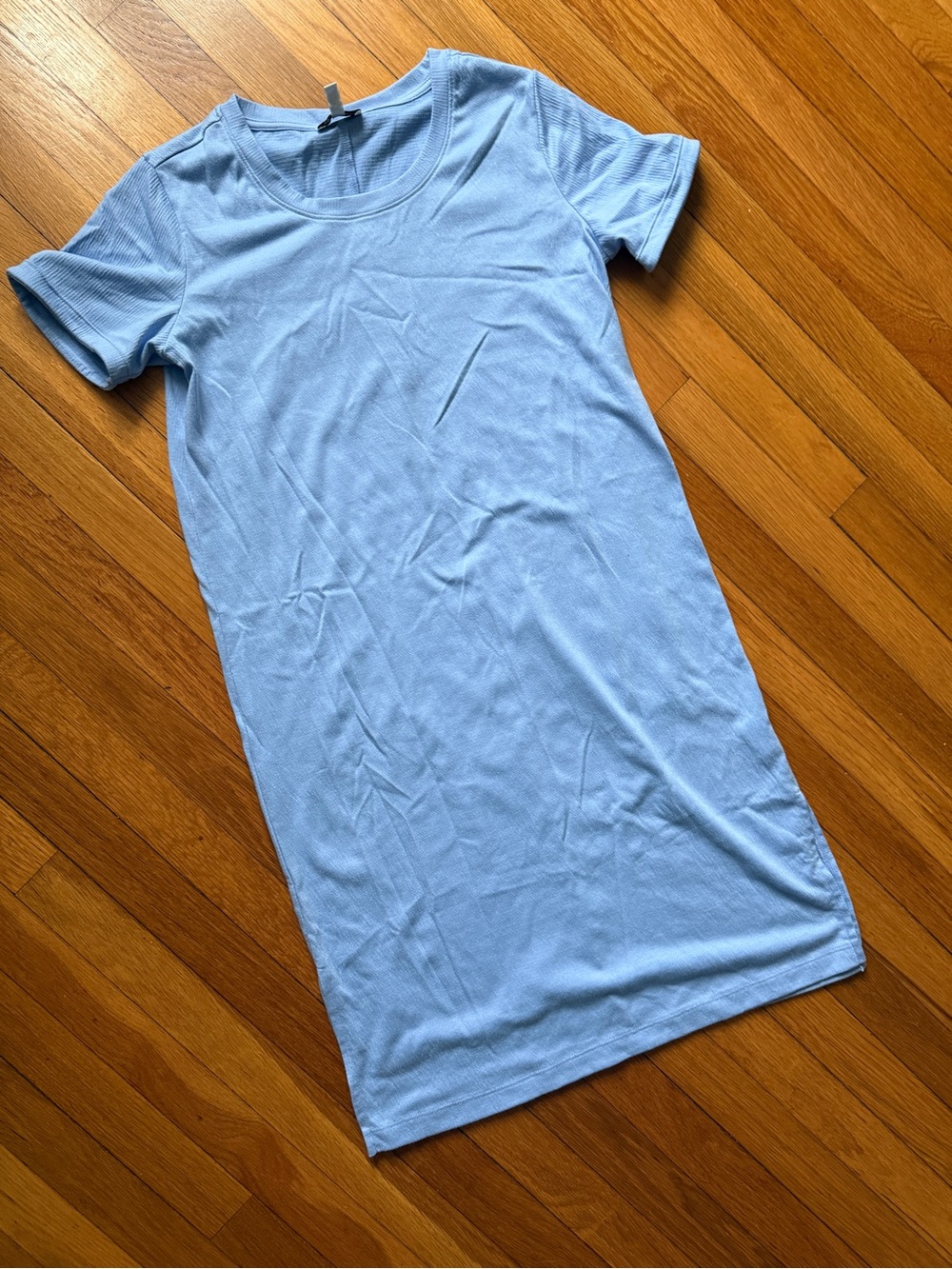 Jessica Simpson blue summer dress short sleeve S